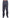 Black Wool Stretch Pleated Pants