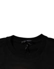 Black Medusa Fleece Men Crew Neck Sweatshirt Sweater