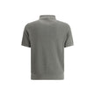 Polo Shirt with woven pattern