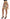 Crystal Beige Palm Fiber Skirt