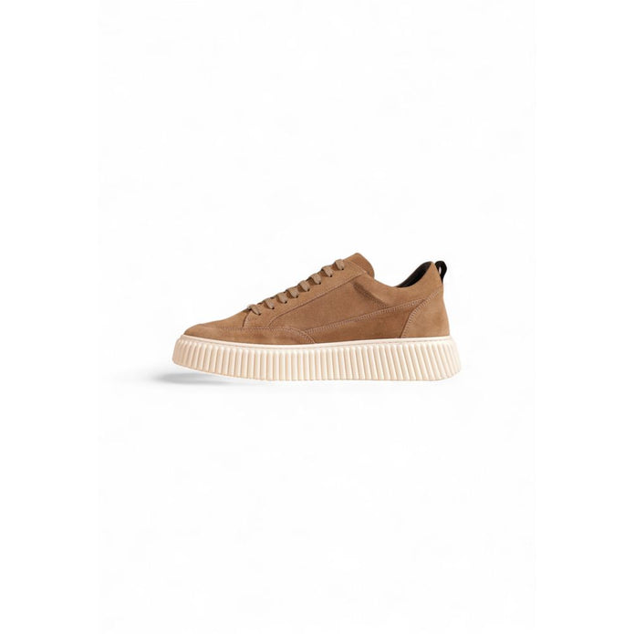 Beige Suede Sneaker