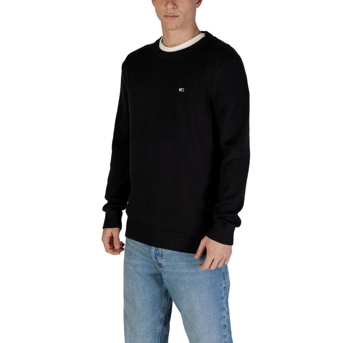 Black Organic Cotton Sweater