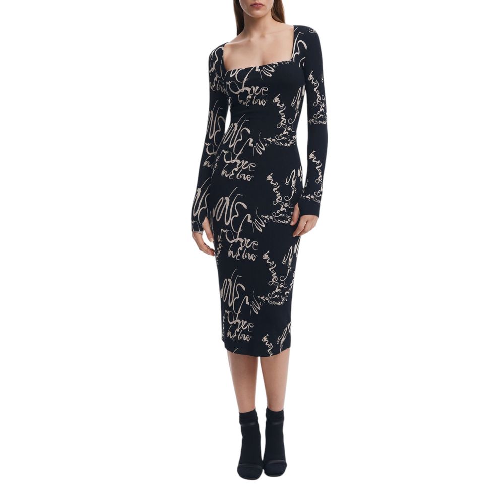 Black Viscose Dress