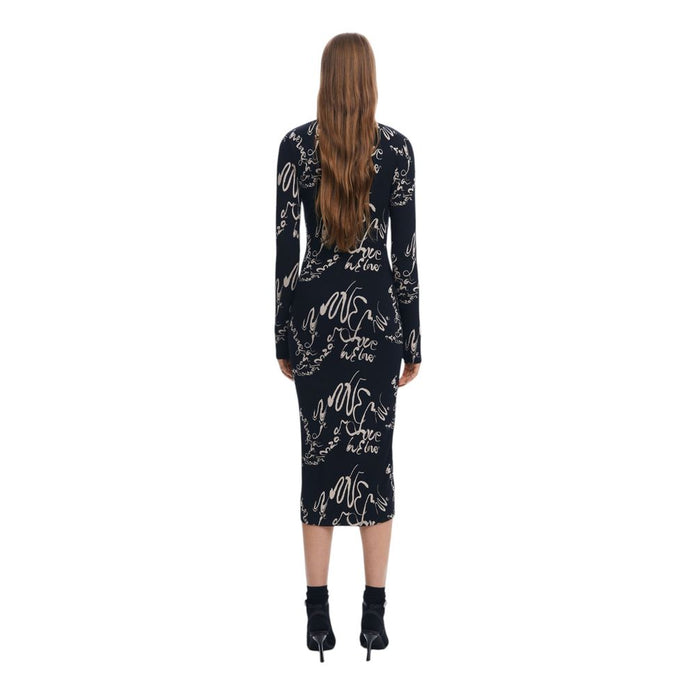 Black Viscose Dress