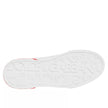 White Red Portofino Low Top Sneakers Shoes