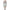 White Silk Floral Print A-line Midi Dress