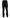 Black Wool Stretch Formal Trousers