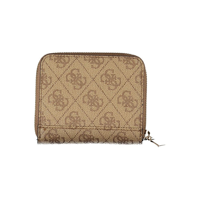 Beige Polyethylene Wallet