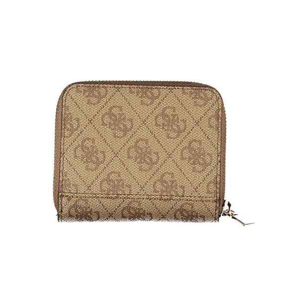 Beige Polyethylene Wallet