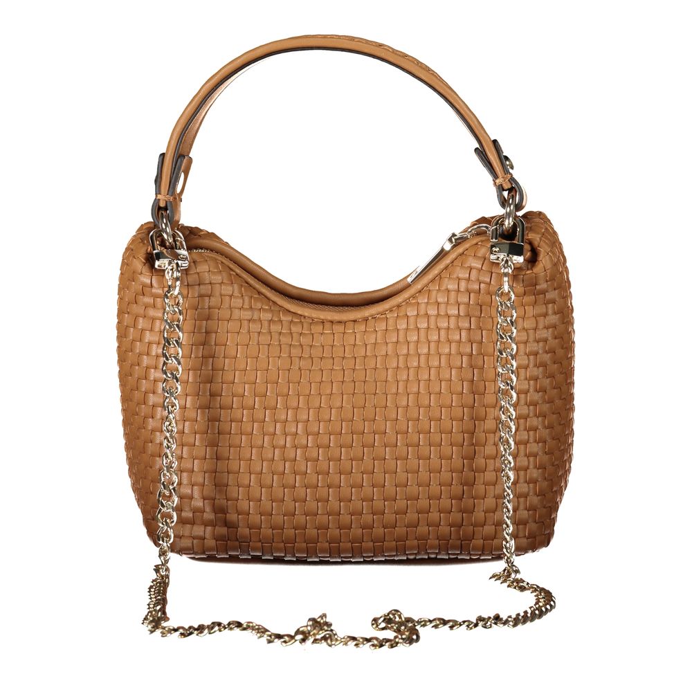 Brown Polyethylene Handbag