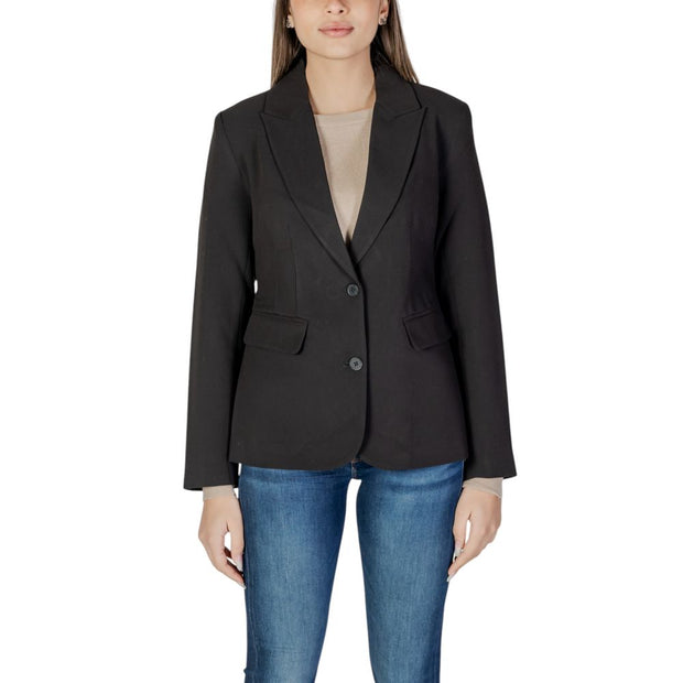 Black Recycled Polyester Suits & Blazer