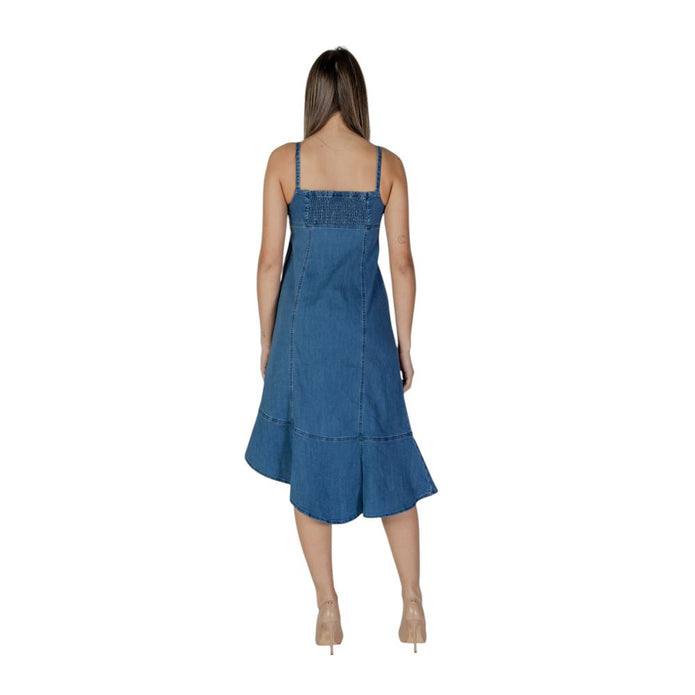 Blue Cotton Dress