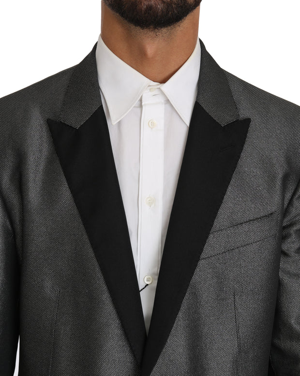 Gray Patterned MARTINI 2 Piece Suit