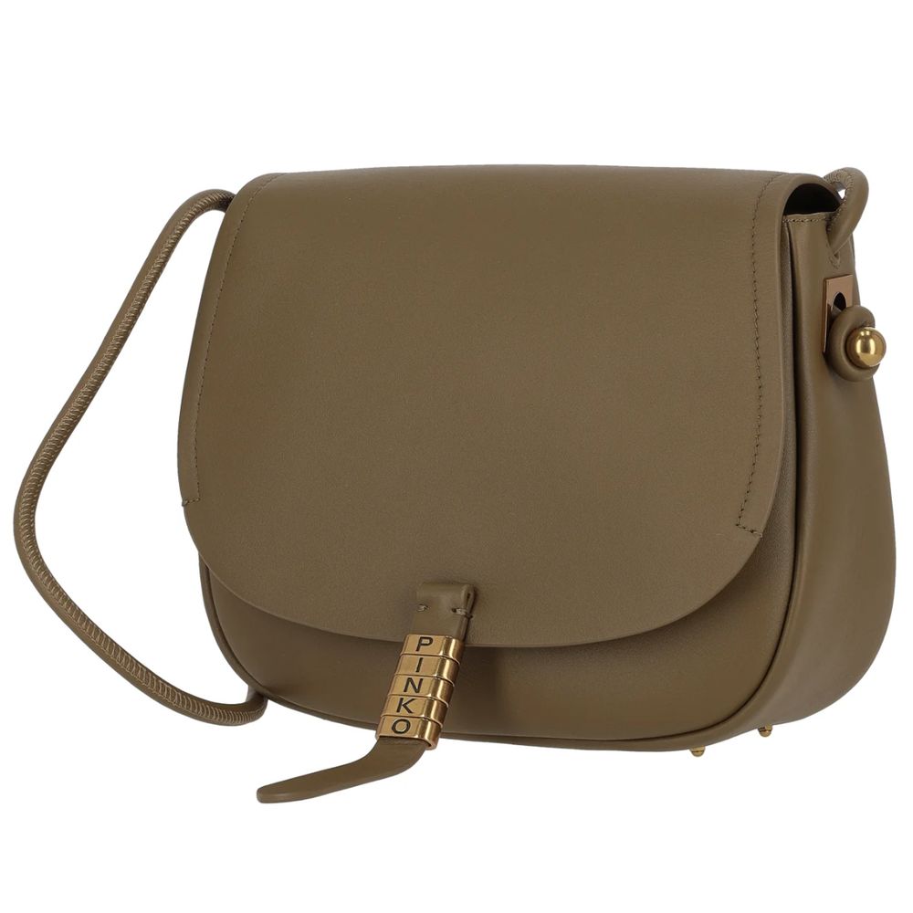 Green Leather Crossbody Bag