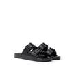 Black Leather Sandal