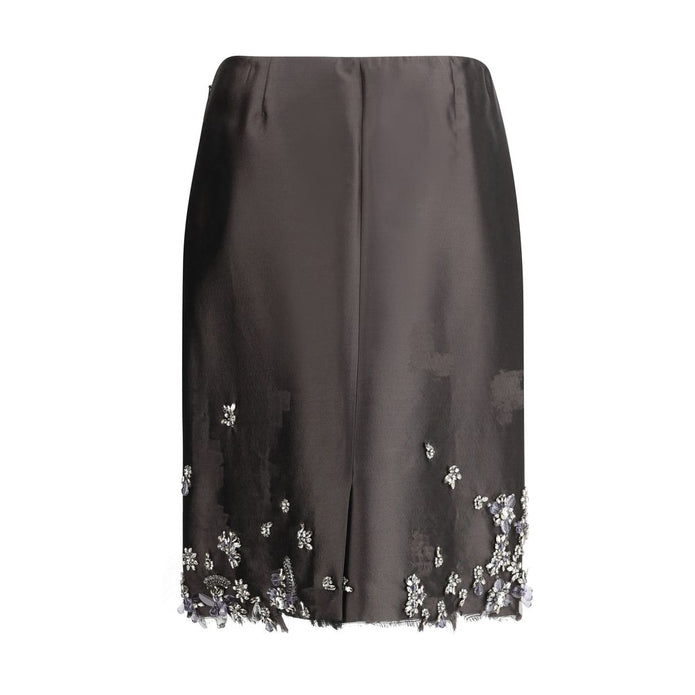 Midi Skirt with crystals