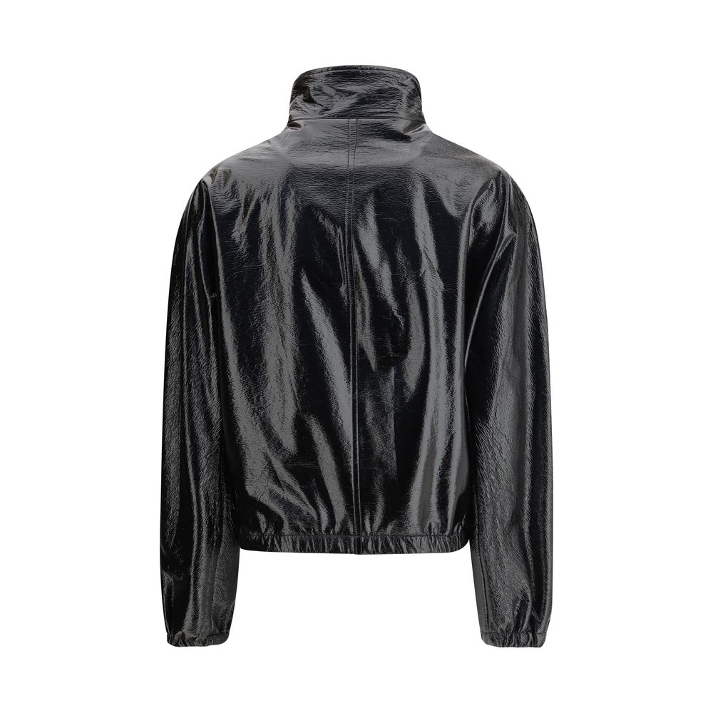 Vinyl zip Jacket