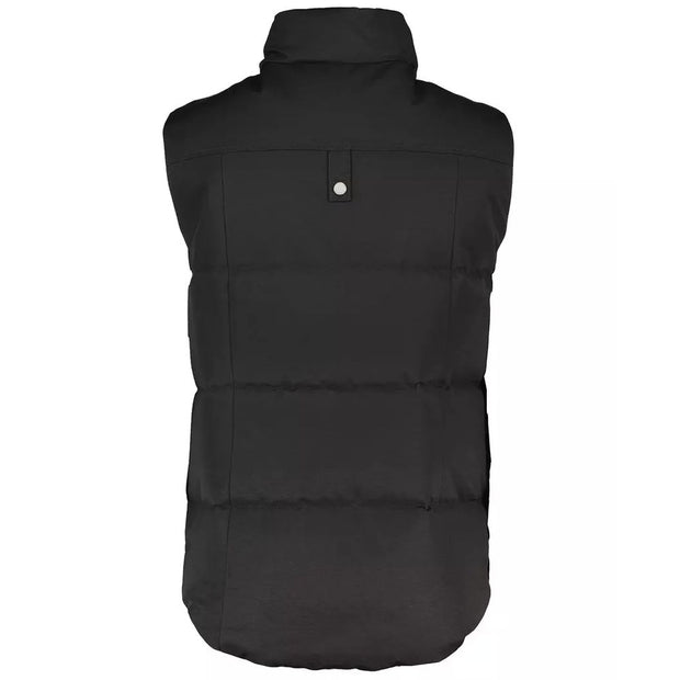 Black Cotton Vest