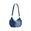 Blue Cotton Handbag