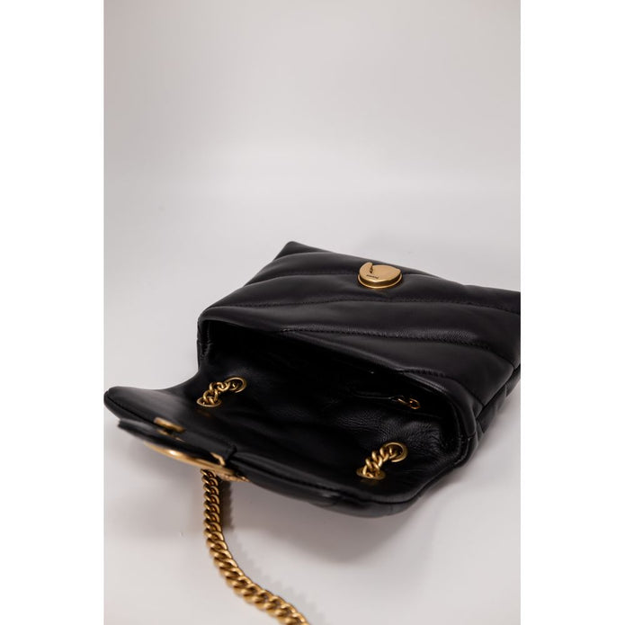 Black Leather Handbag