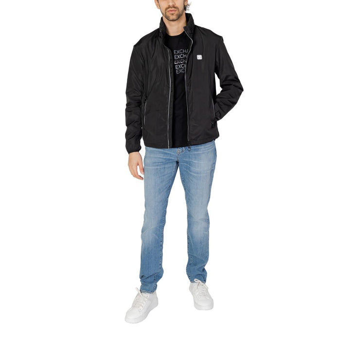 Black Polyester Jacket