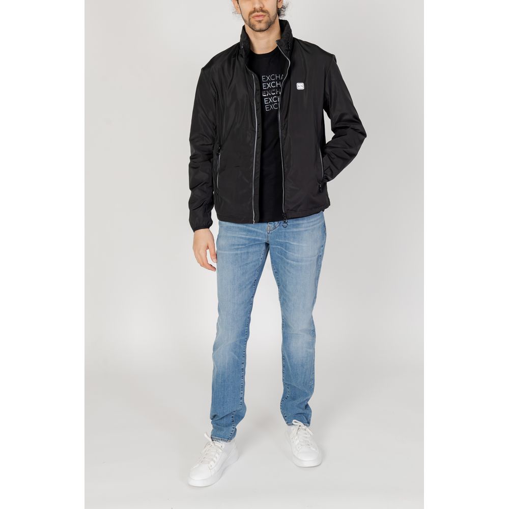 Black Polyester Jacket