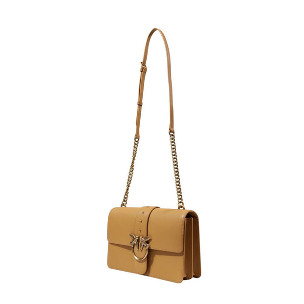 Beige Leather Handbag