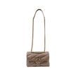 Beige Leather Handbag