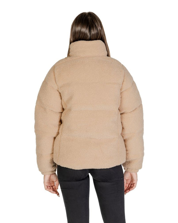 Beige Nylon Coat