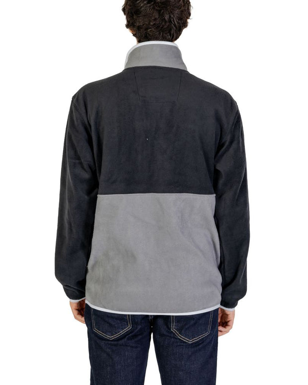 Black Polyester Sweatshirt
