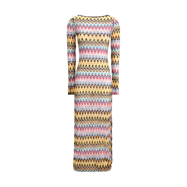 Long Dress with zigzag pattern