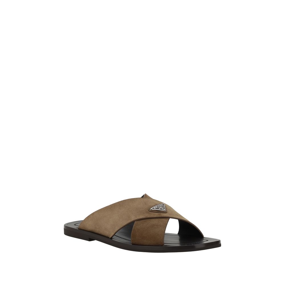 Criss Cross Slides Sandals