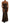 Brown Leopard Silk Chiffon Ruched Mermaid Maxi Dress