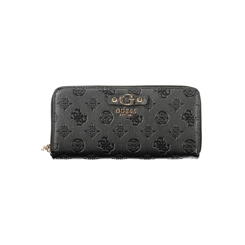 Black Polyethylene Women Wallet