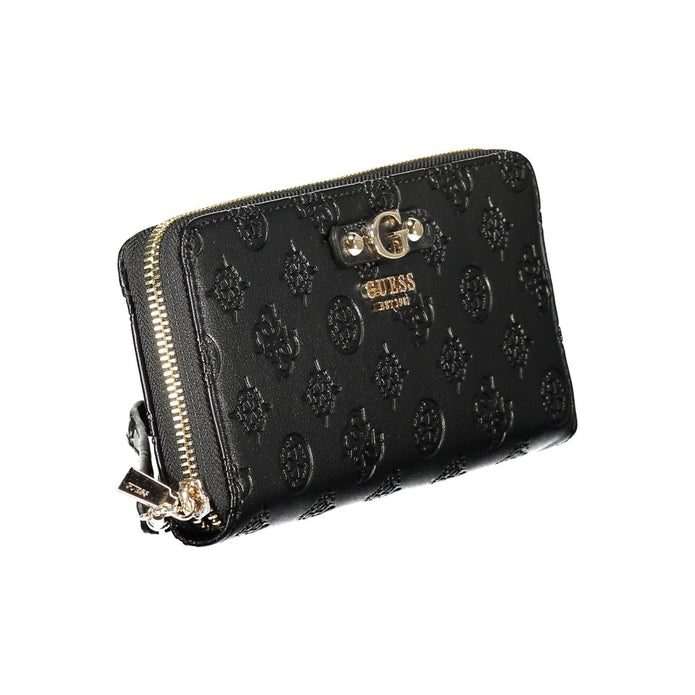 Black Polyethylene Women Wallet