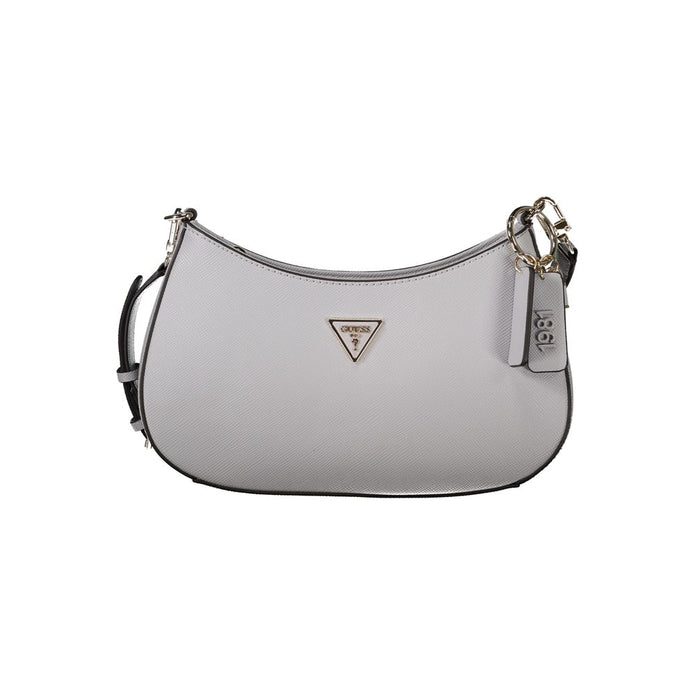 Gray Polyethylene Handbag