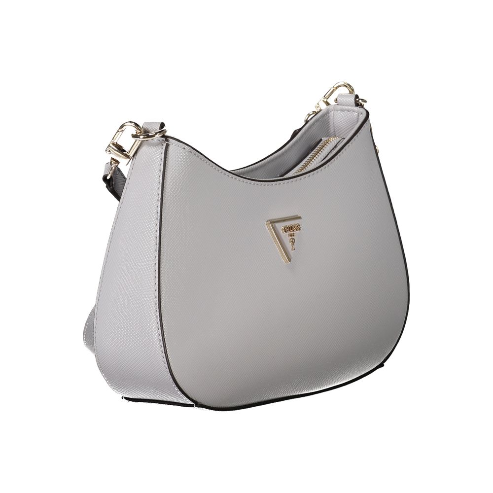 Gray Polyethylene Handbag