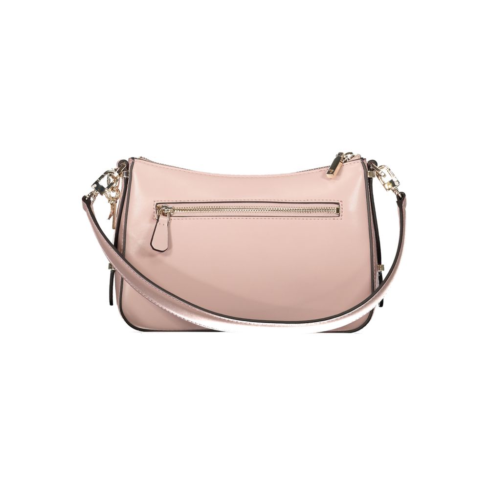 Pink Polyethylene Handbag