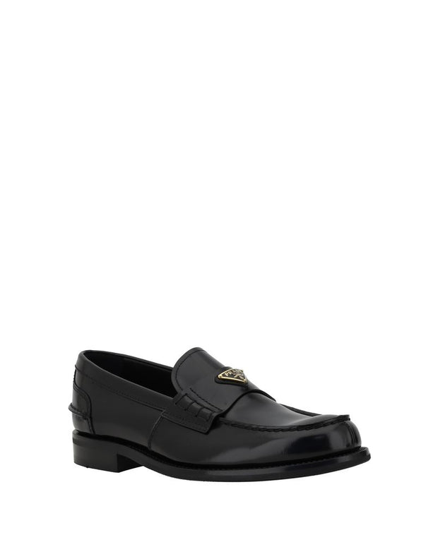 Triangular plaque Loafers