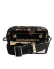 Multicolor Leopard Jacquard DG Logo Crossbody Bag