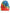 Multicolor Tie Dye Nylon Logo Print Kids Backpack Bag
