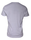 White Logo Print Cotton Crew Neck T-shirt