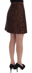 Elegant Brocade Bubble Skirt