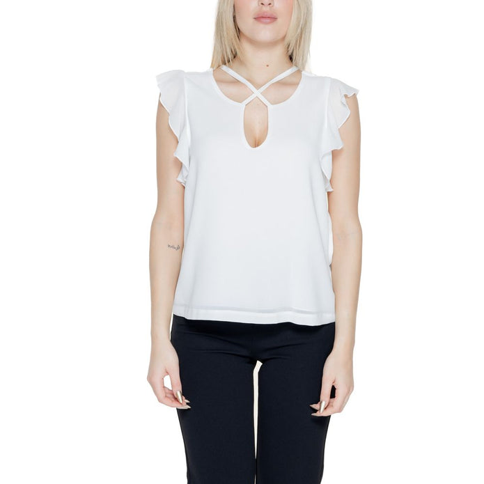 White Polyester Shirt