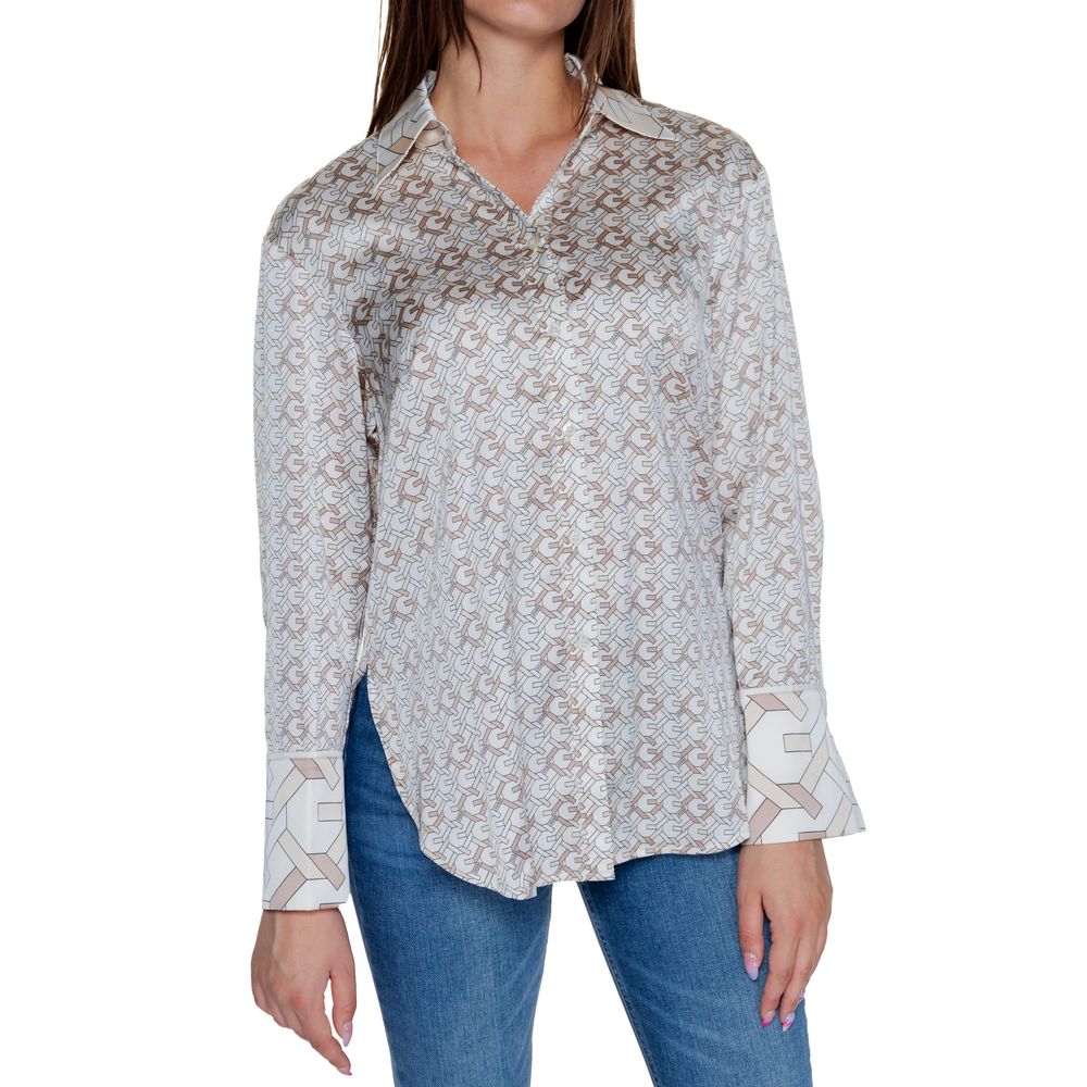 Beige Polyester Sweater