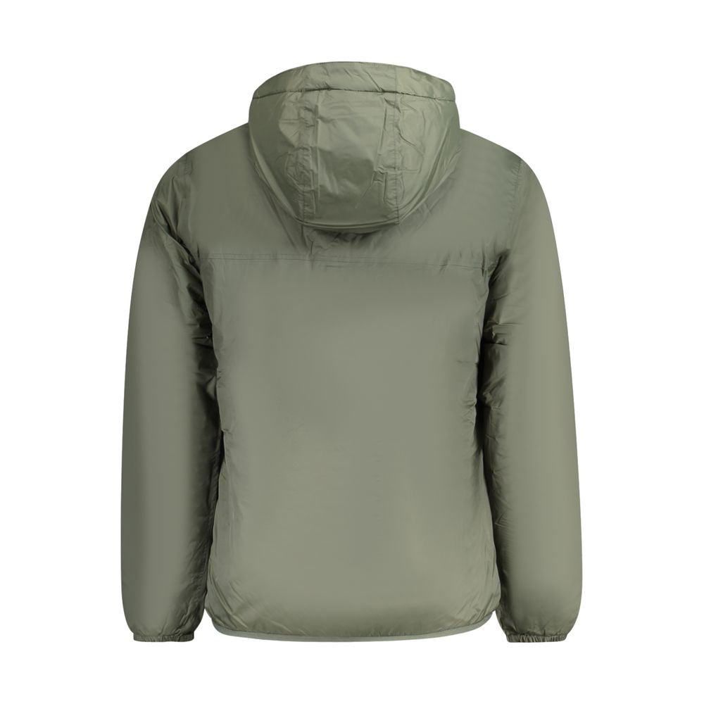 Green Polyamide Men Jacket