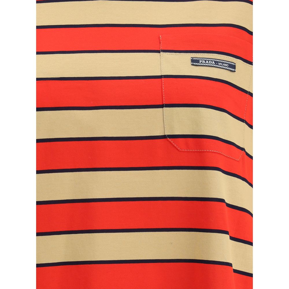 Striped cotton T-shirt