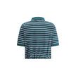 Striped Cotton Polo Shirt