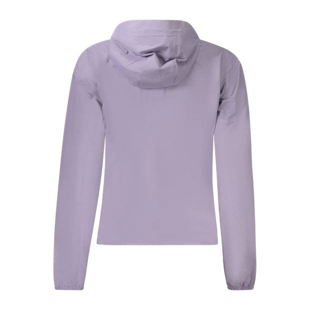 Purple Polyester Women Jacket