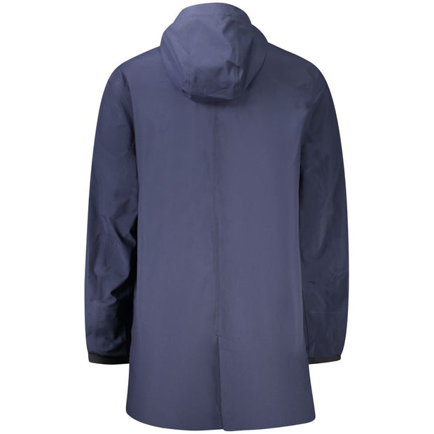 Blue Polyester Jacket